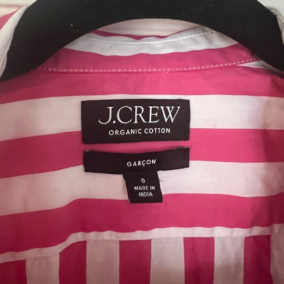 J Crew Cherlato Striped Button Down Size 0 - Picture 3 of 3